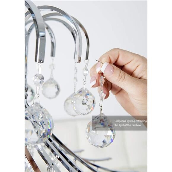 20pcs 0.8"/20mm Crystal Suncatcher Prism for Windows Hanging, Crystal Prisms - Picture 6 of 7